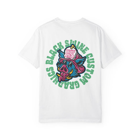 Retro “OG” Back Swine Custom Graphics Logo T-shirt