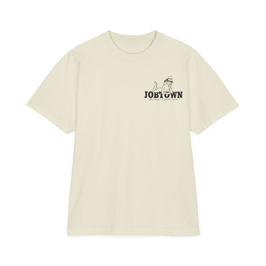 “JOBTOWN” T-Shirt - EXTREME OVERSIZED