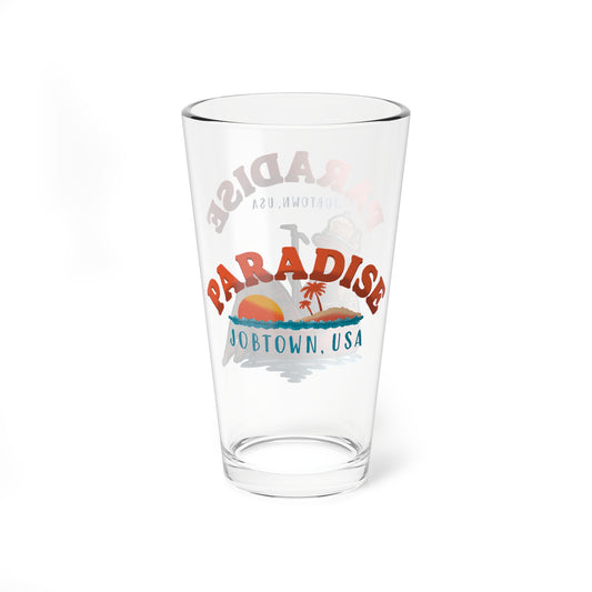 “Paradise” Pint Glass