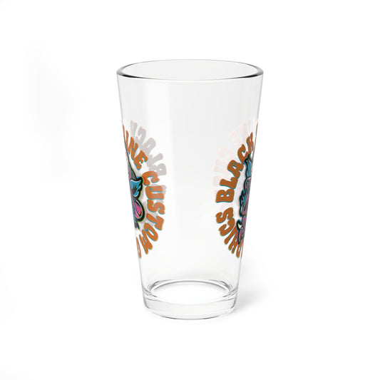 “OG” Black Swine Custom Graphics Logo Pint Glass