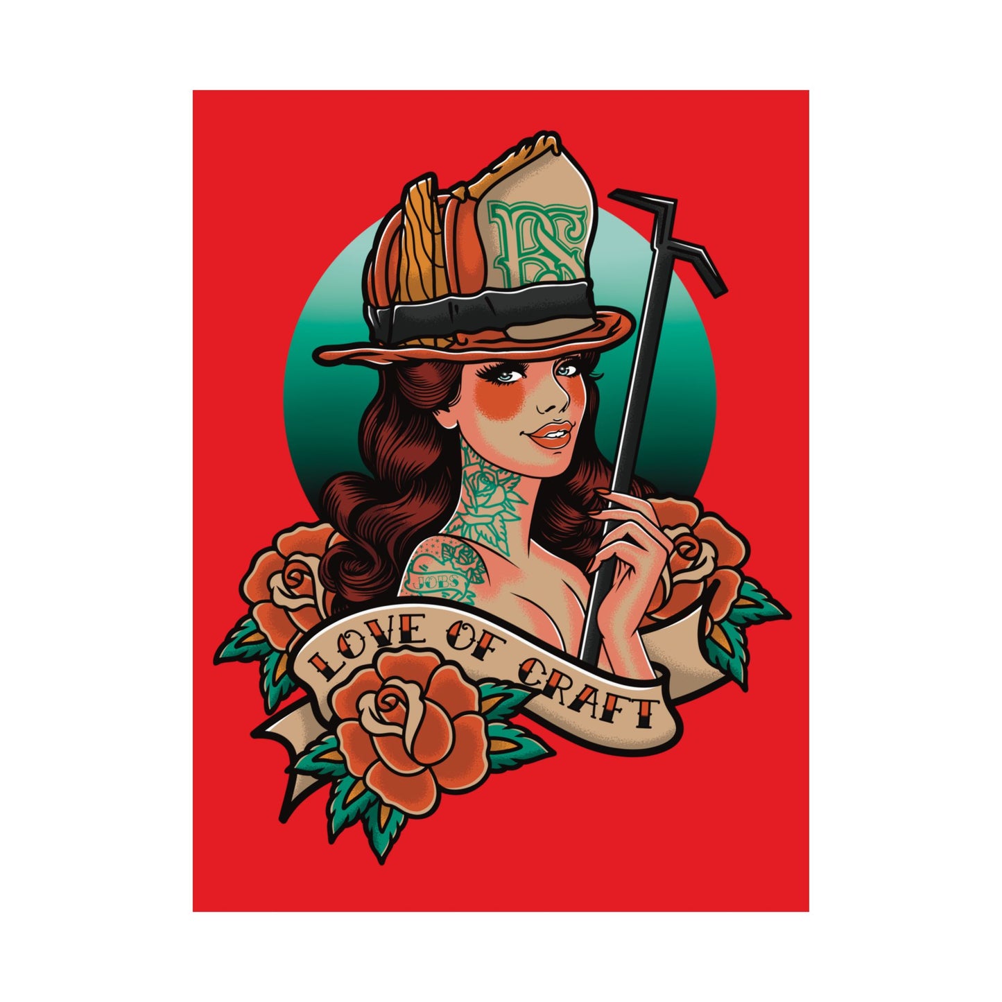“Love of Craft” 18x24 Poster