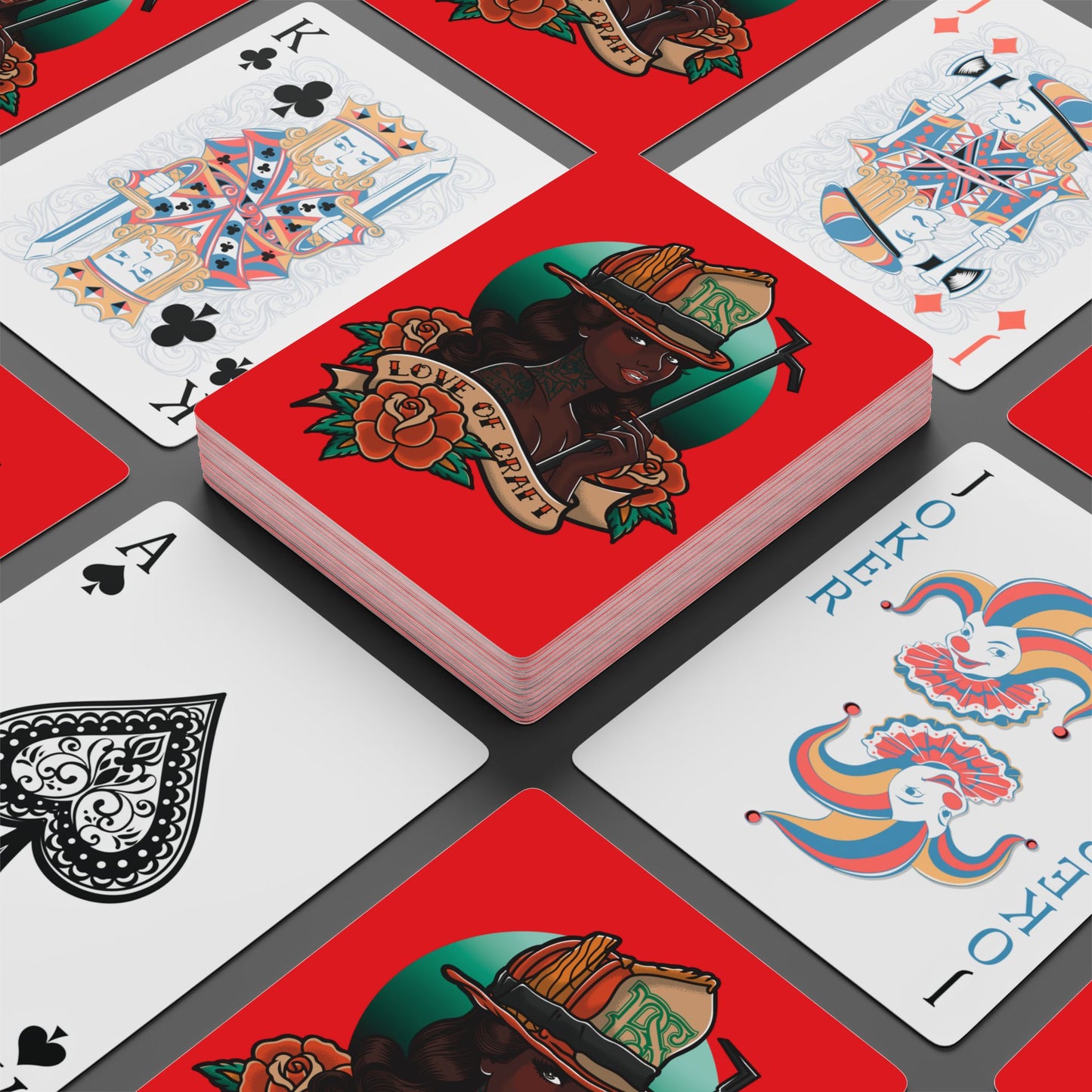 “Love of Craft” Playing Cards