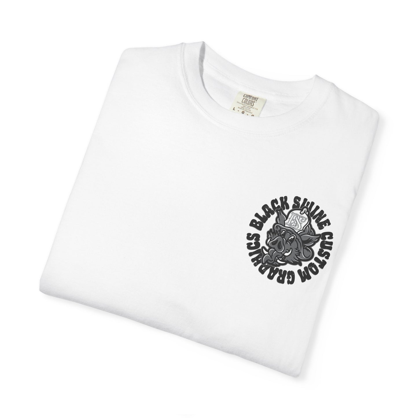 “OG” Black Swine Custom Graphics Logo T-shirt
