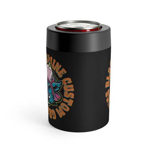 Retro “OG” Black Swine Custom Graphics Logo Can Cooler