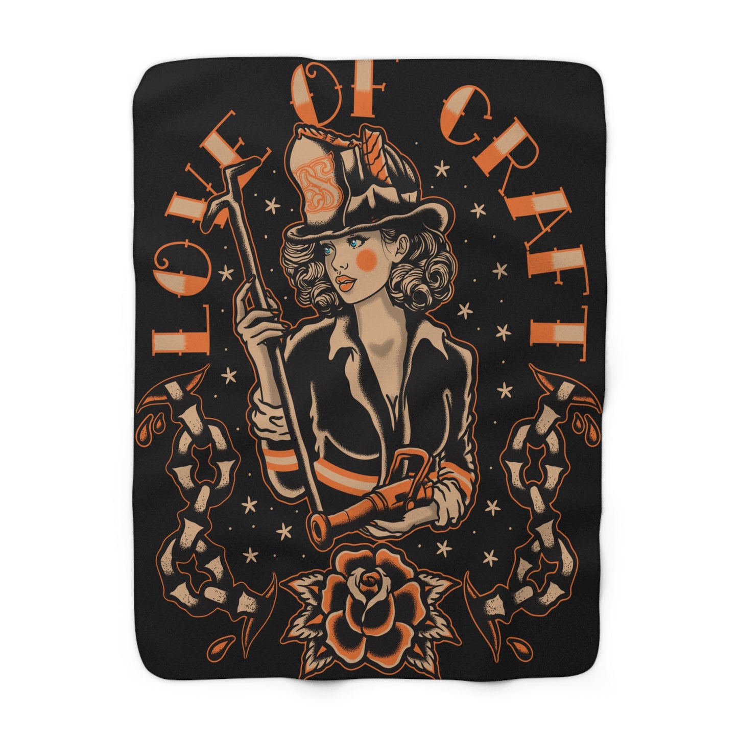 “Love of Craft” Fleece Blanket