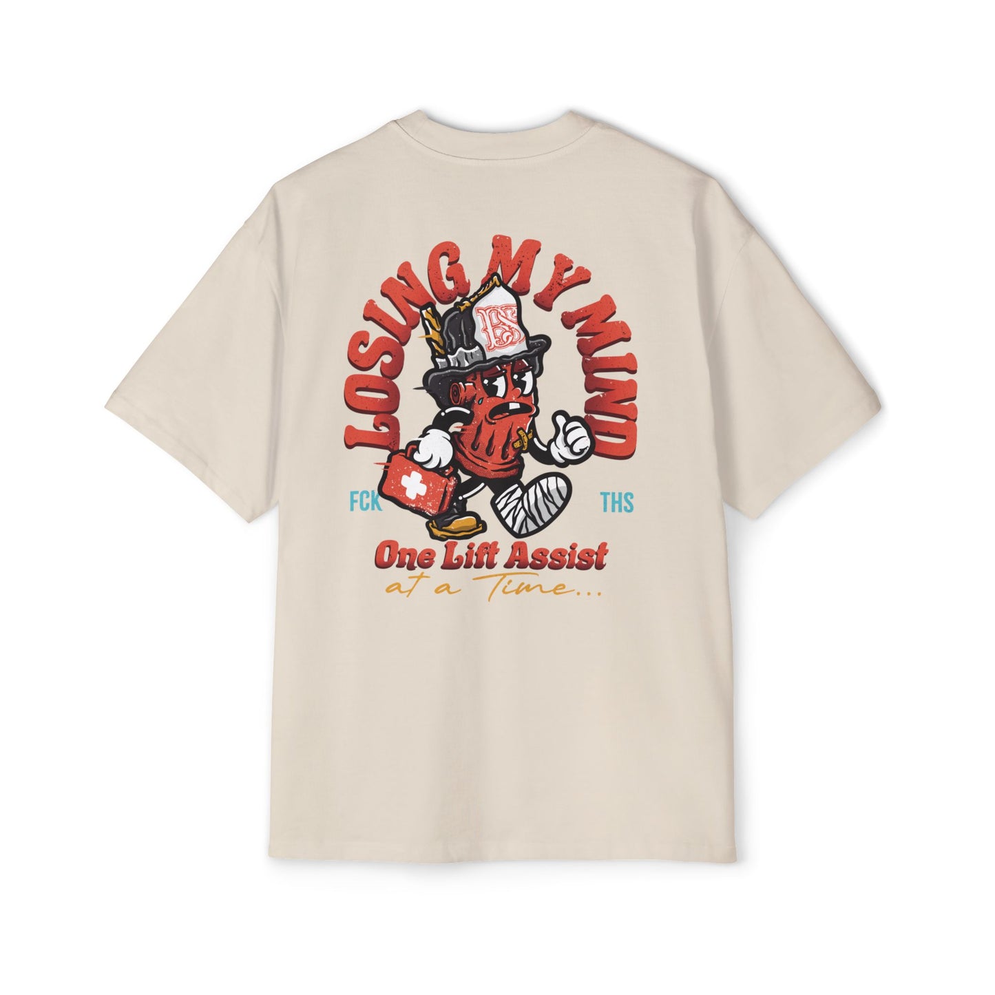 “Lift Assist” T-Shirt - HEAVYWEIGHT OVERSIZED