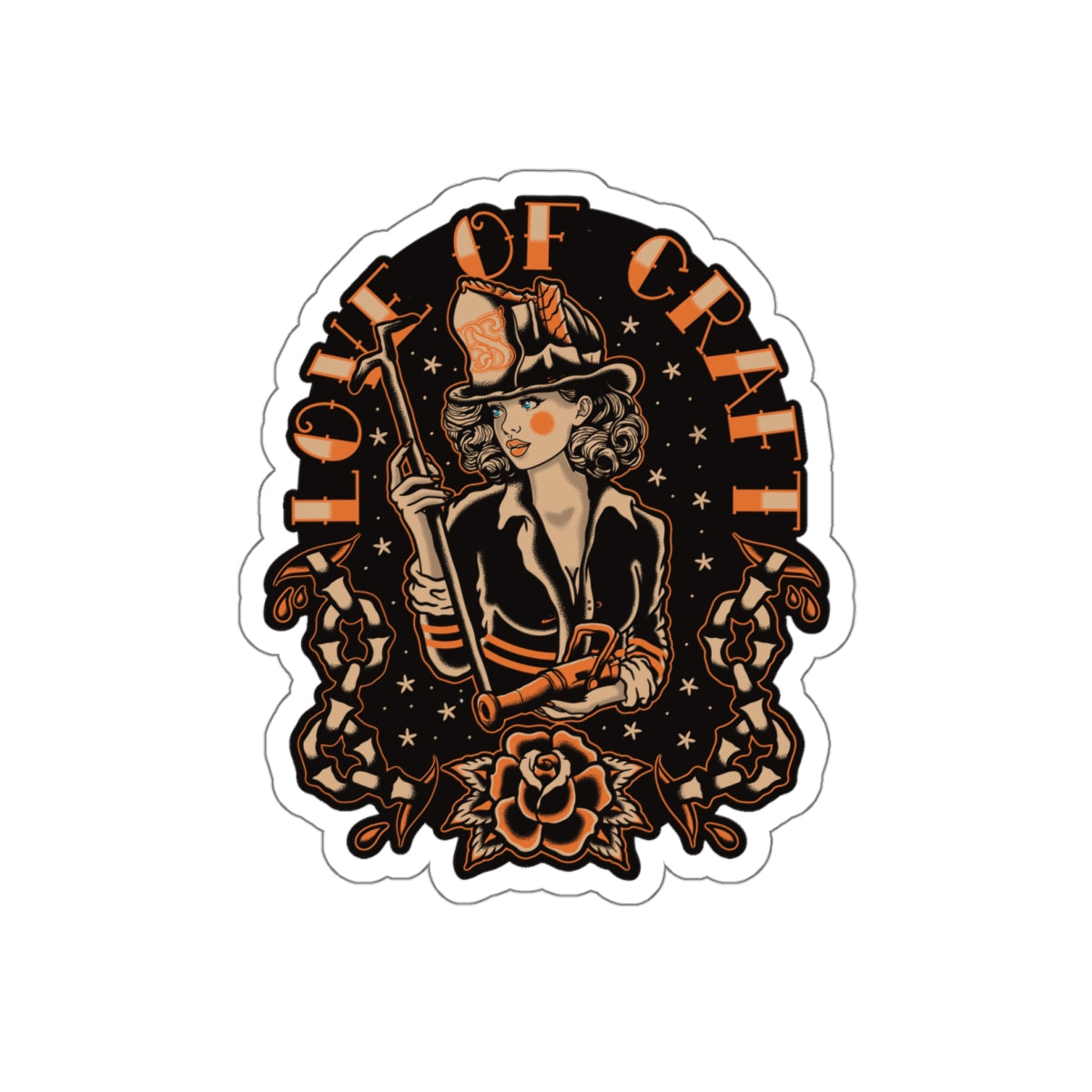 “Love of Craft” Decal