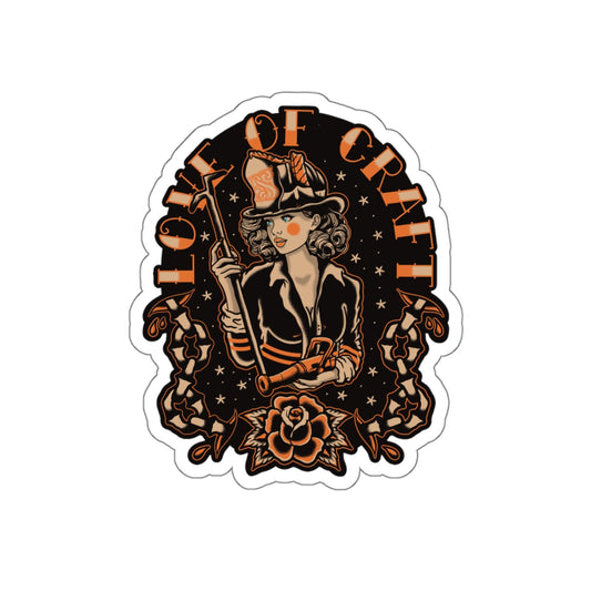 “Love of Craft” Decal