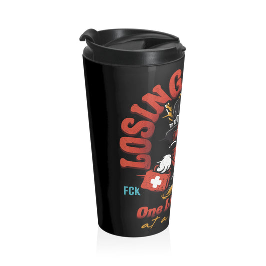 “Lift Assist” Insulated Coffee Tumbler