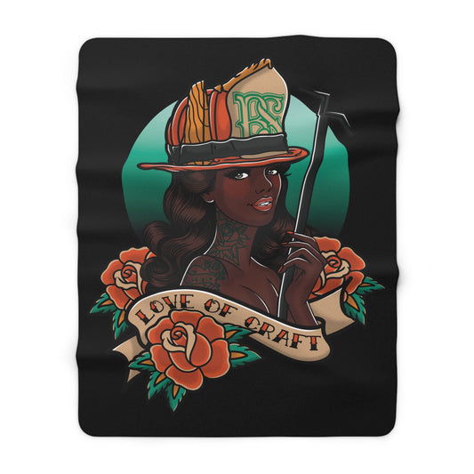 “Love of Craft” Fleece Blanket