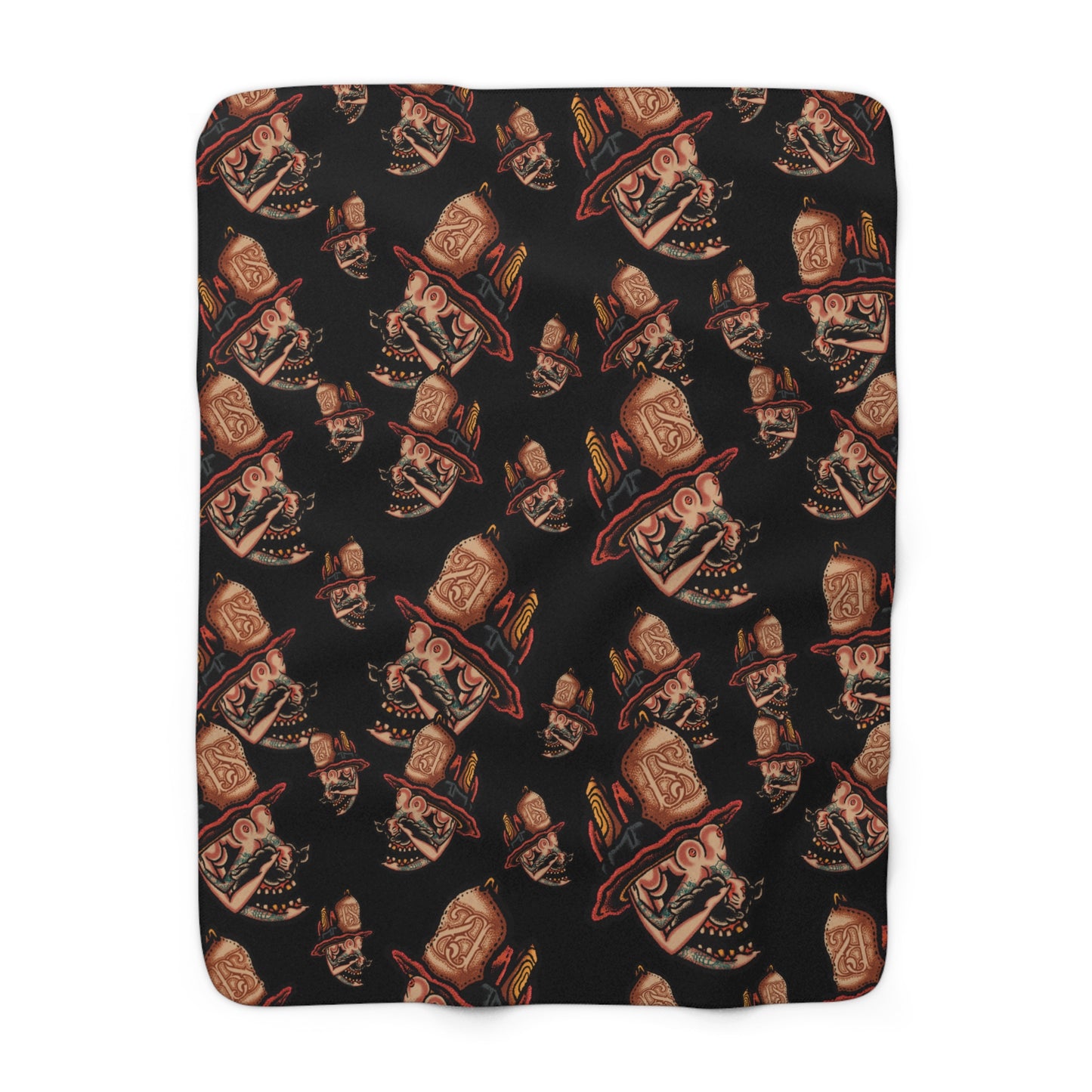 “Skull” Fleece Blanket