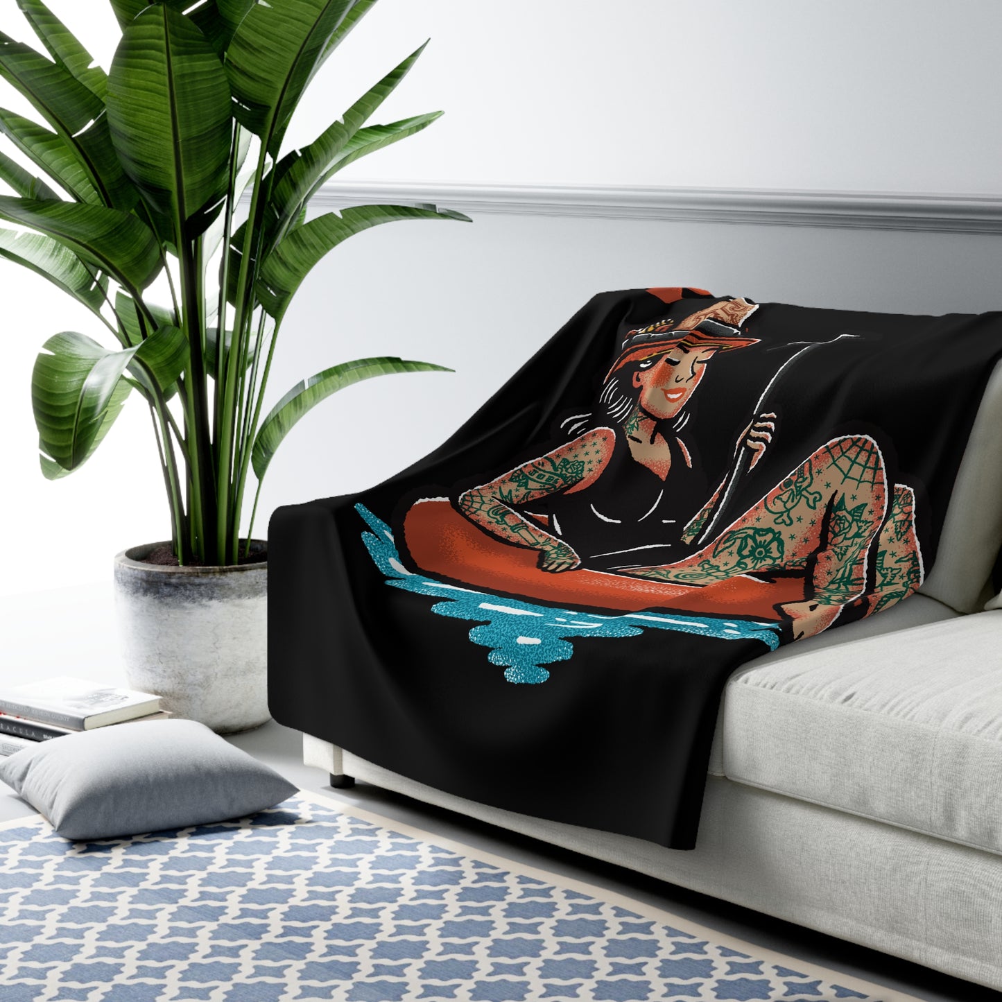 “Paradise” Fleece Blanket