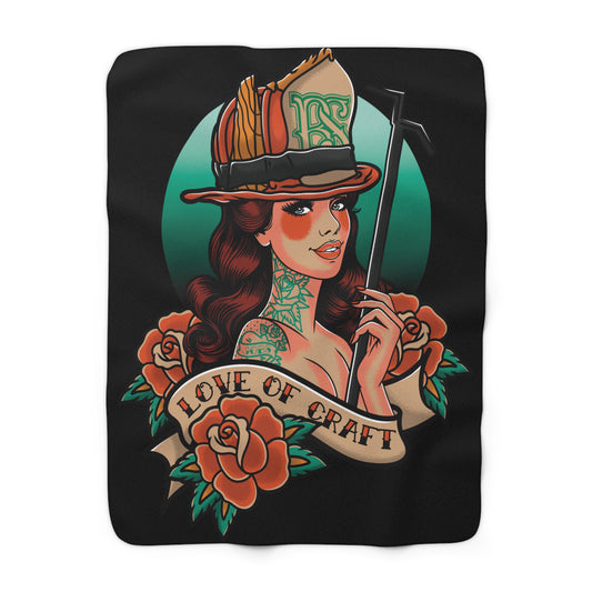 “Love of Craft” Fleece Blanket