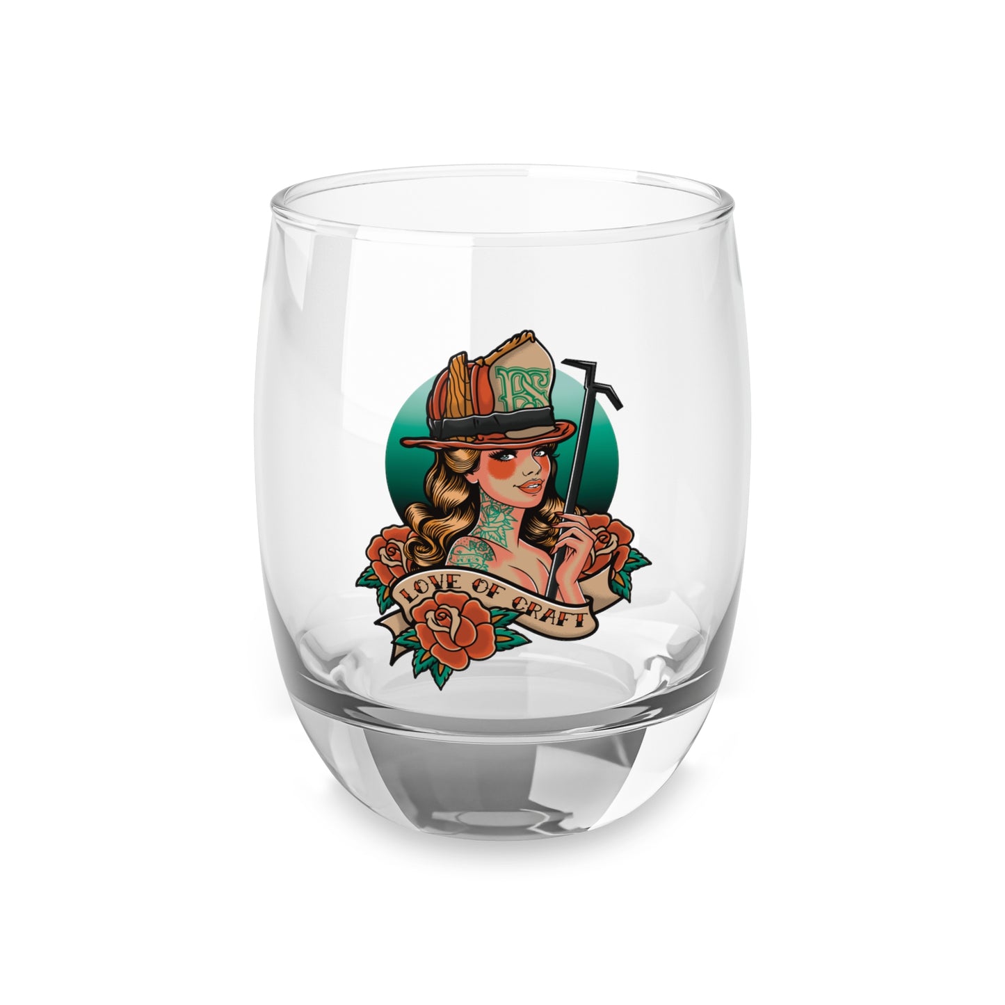 “Love of Craft” Whiskey Glass