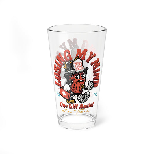 “Lift Assist” 16oz. Pint Glass