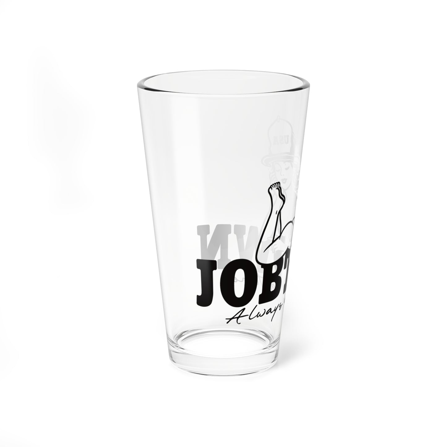 “JOBTOWN” Pint Glass