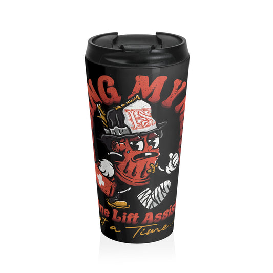 “Lift Assist” Insulated Coffee Tumbler