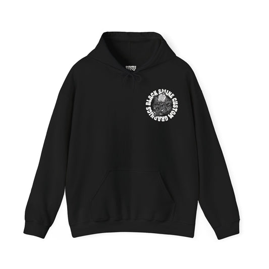 “OG” Black Swine Custom Graphics Logo Heavyweight Hoodie