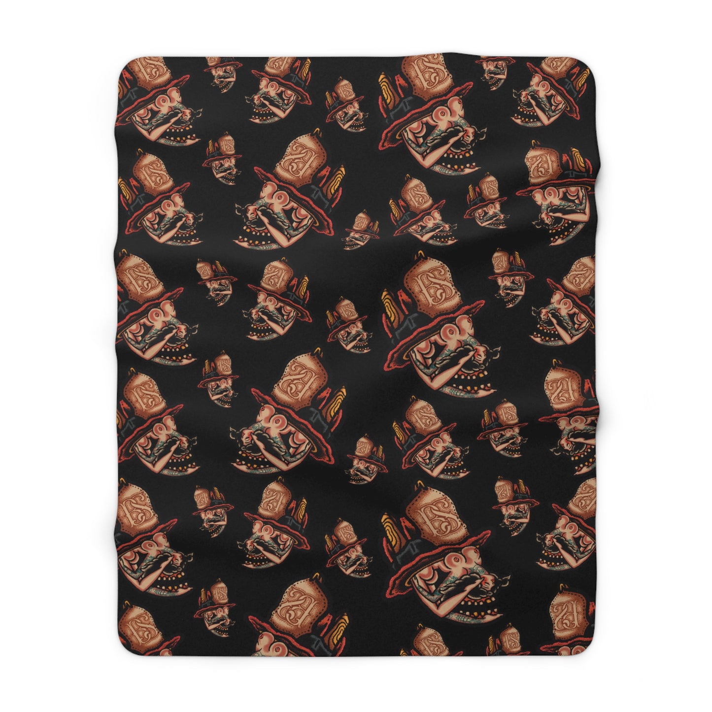 “Skull” Fleece Blanket