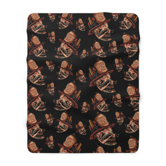 “Skull” Fleece Blanket