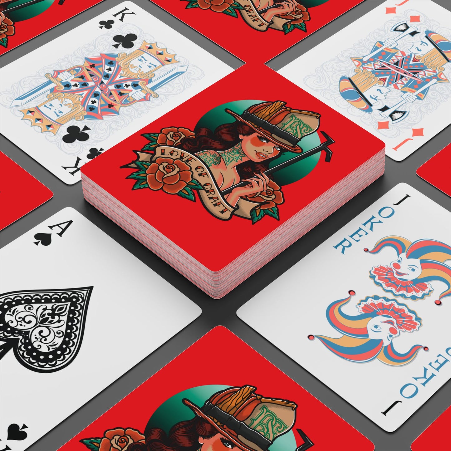 “Love of Craft” Playing Cards