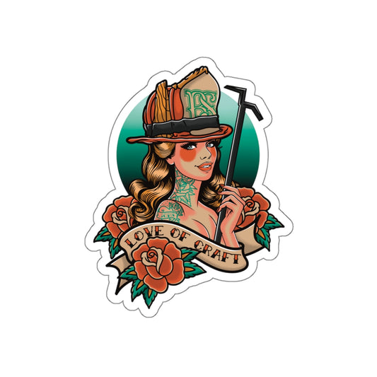 “Love of Craft” Decal