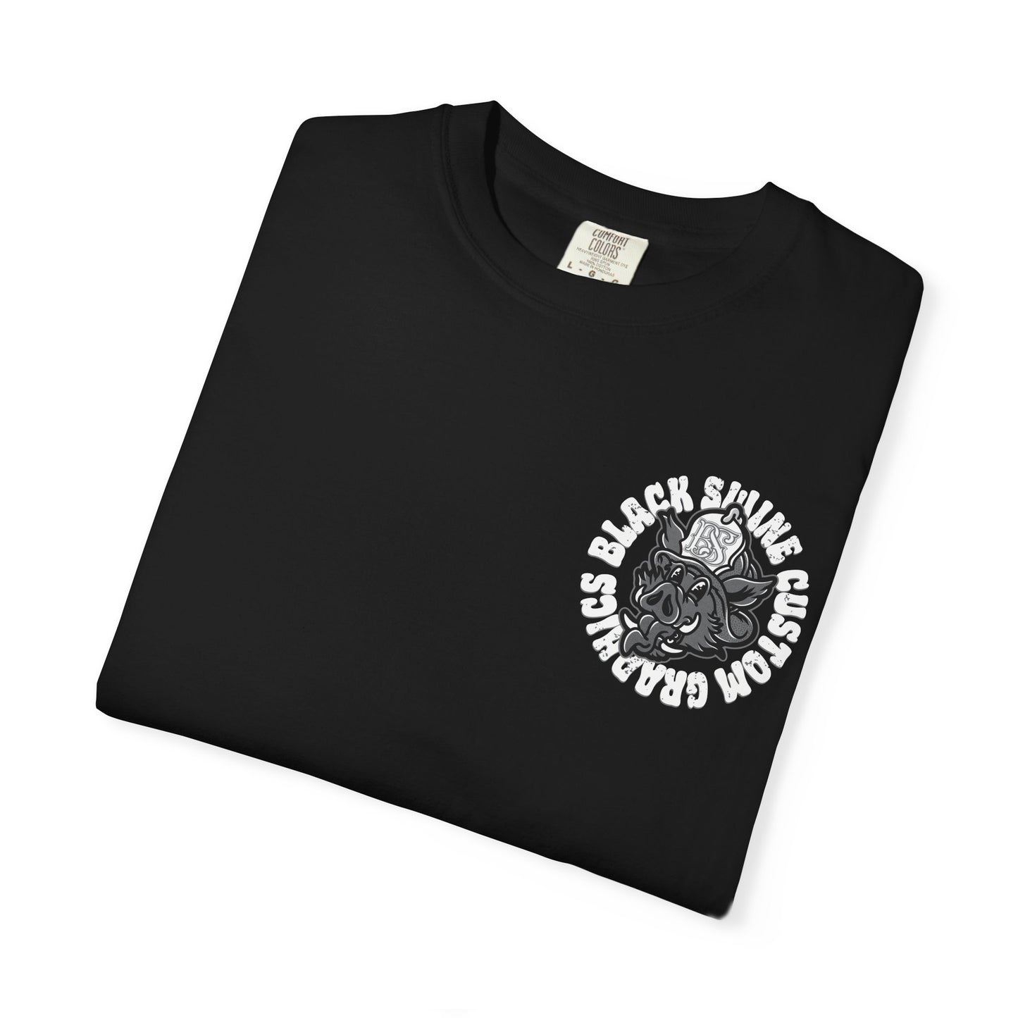 “OG” Black Swine Custom Graphics Logo T-shirt