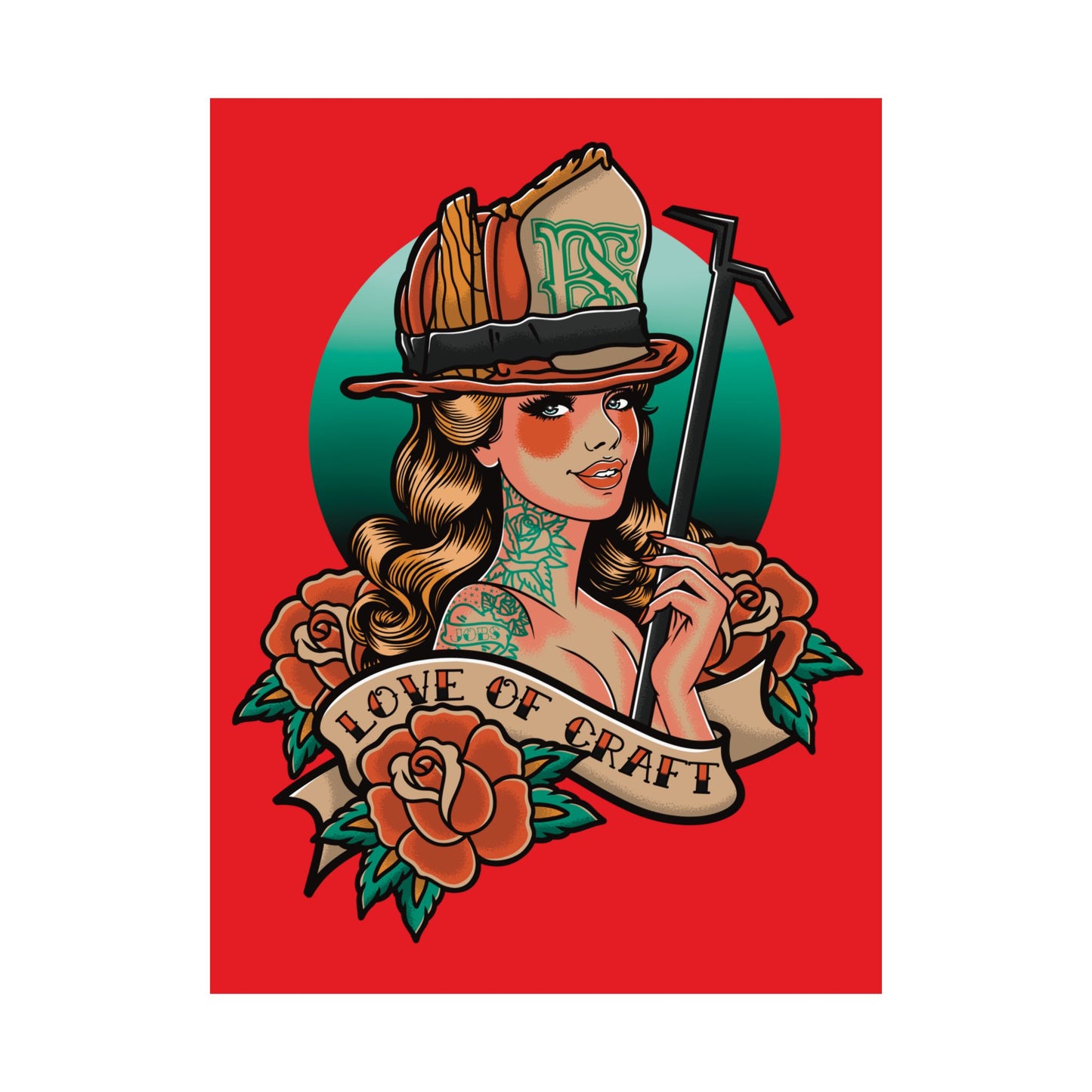 “Love of Craft” 18x24 Poster
