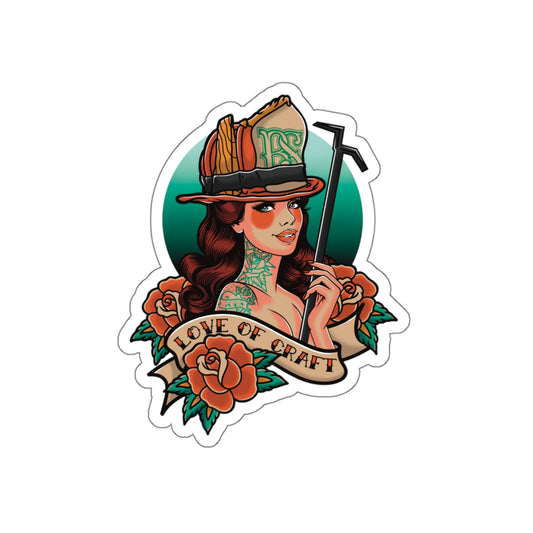 “Love of Craft” Decal