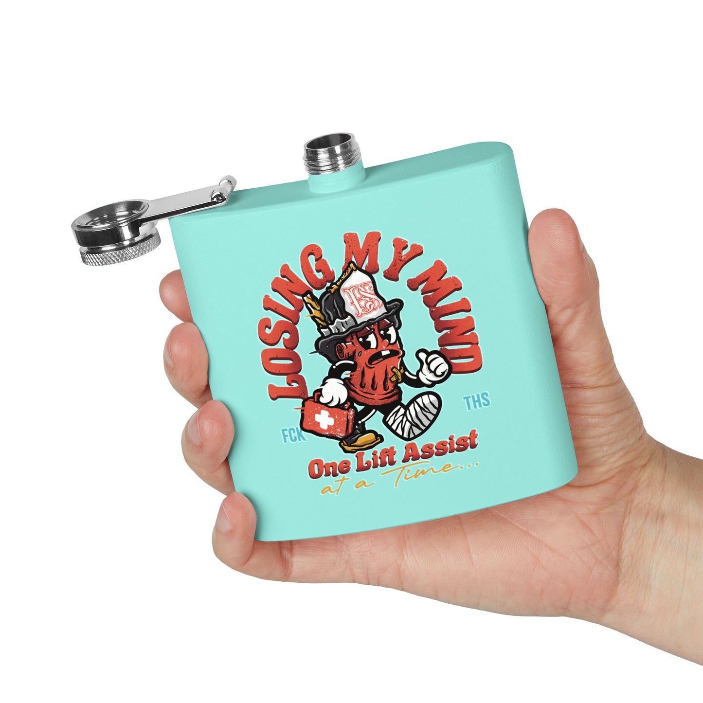 “Lift Assist” Flask