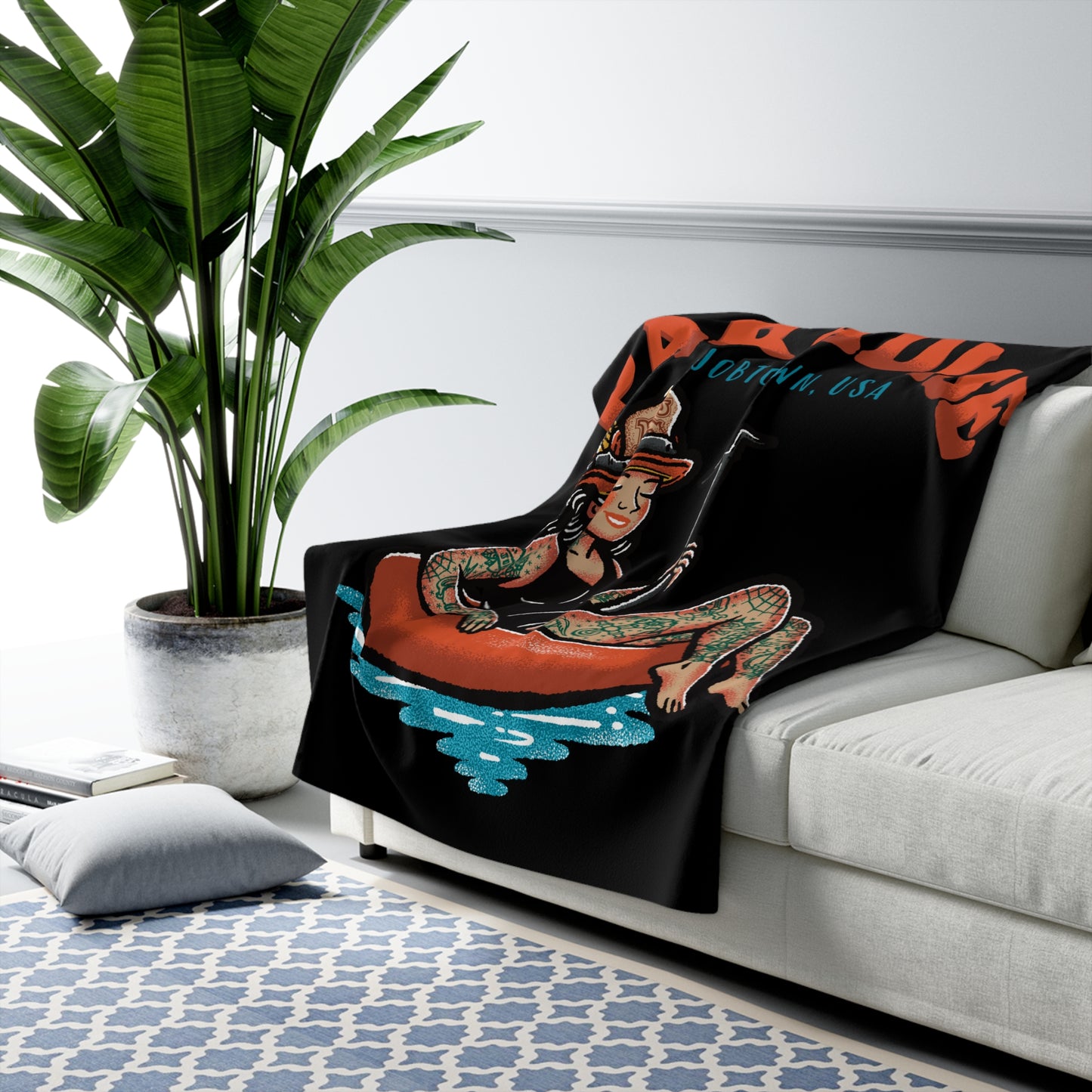 “Paradise” Fleece Blanket