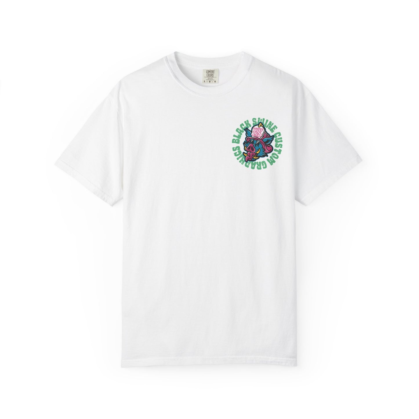Retro “OG” Back Swine Custom Graphics Logo T-shirt