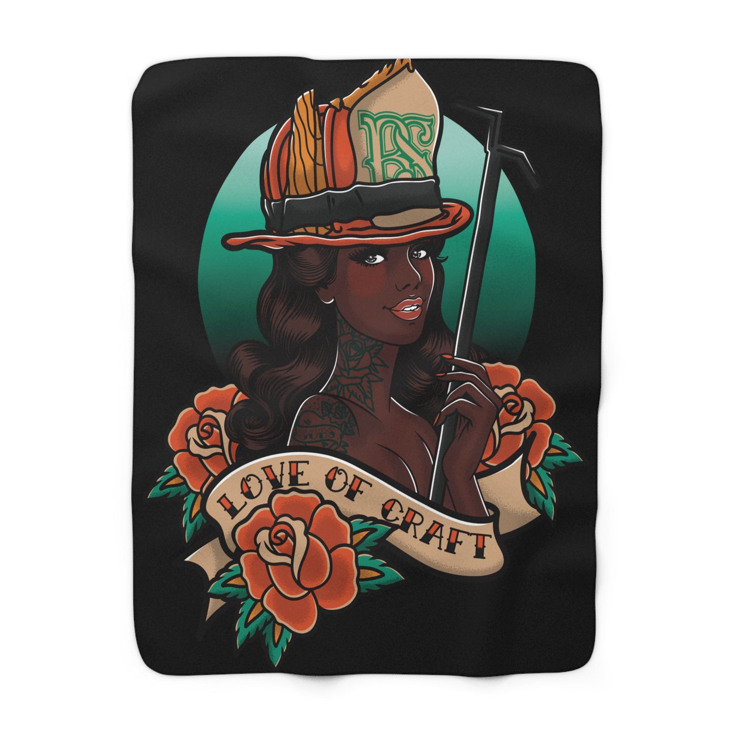 “Love of Craft” Fleece Blanket