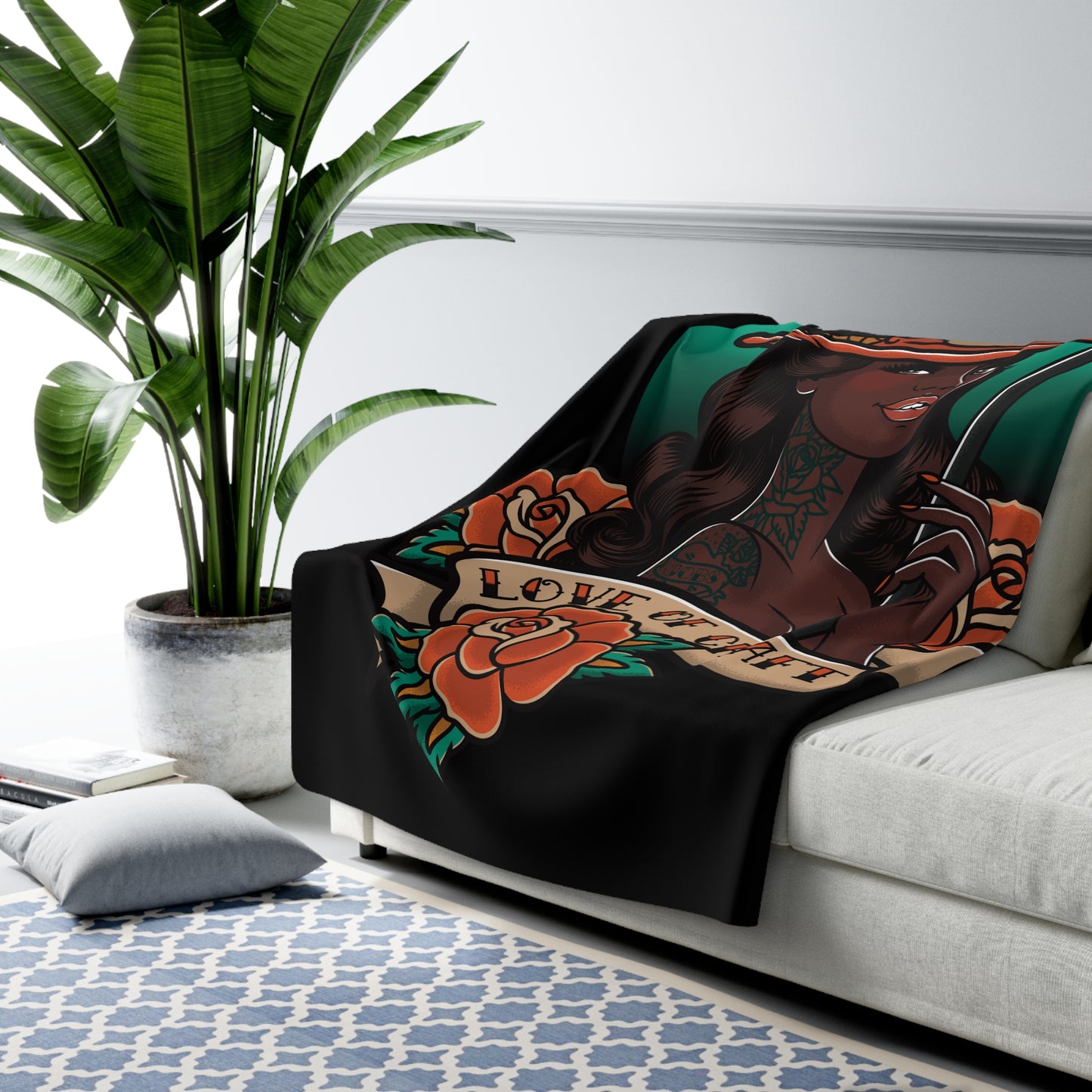 “Love of Craft” Fleece Blanket