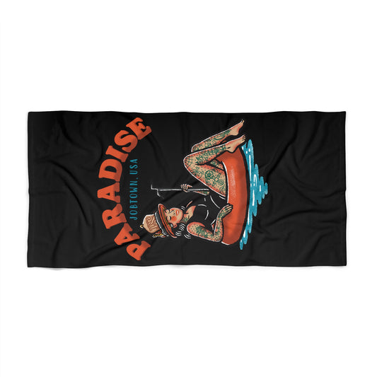 “Paradise” Beach Towel