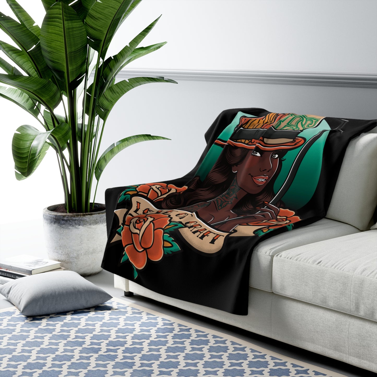“Love of Craft” Fleece Blanket