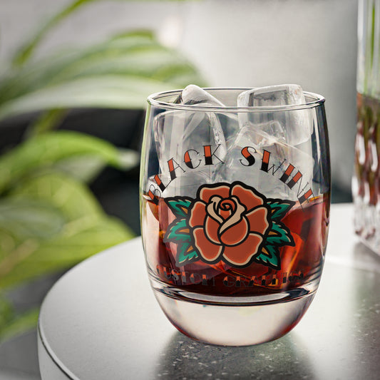 “Rose” Whiskey Glass