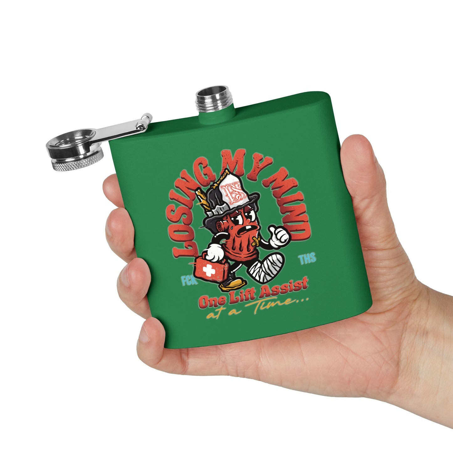 “Lift Assist” Flask