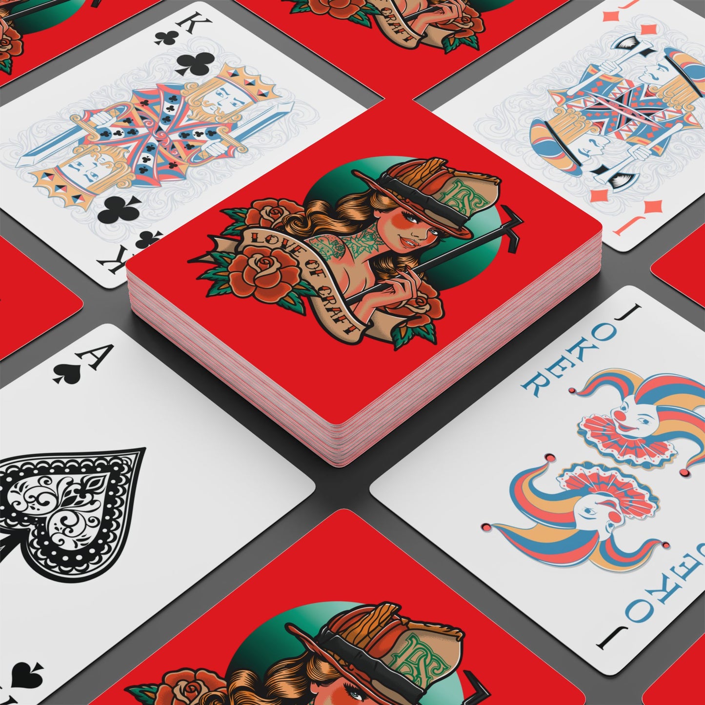 “Love of Craft” Playing Cards
