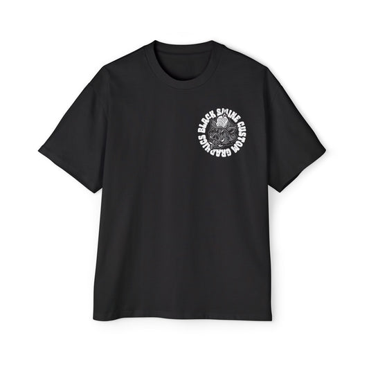 “OG” Black Swine Custom Graphics Logo T-shirt-OVERSIZED