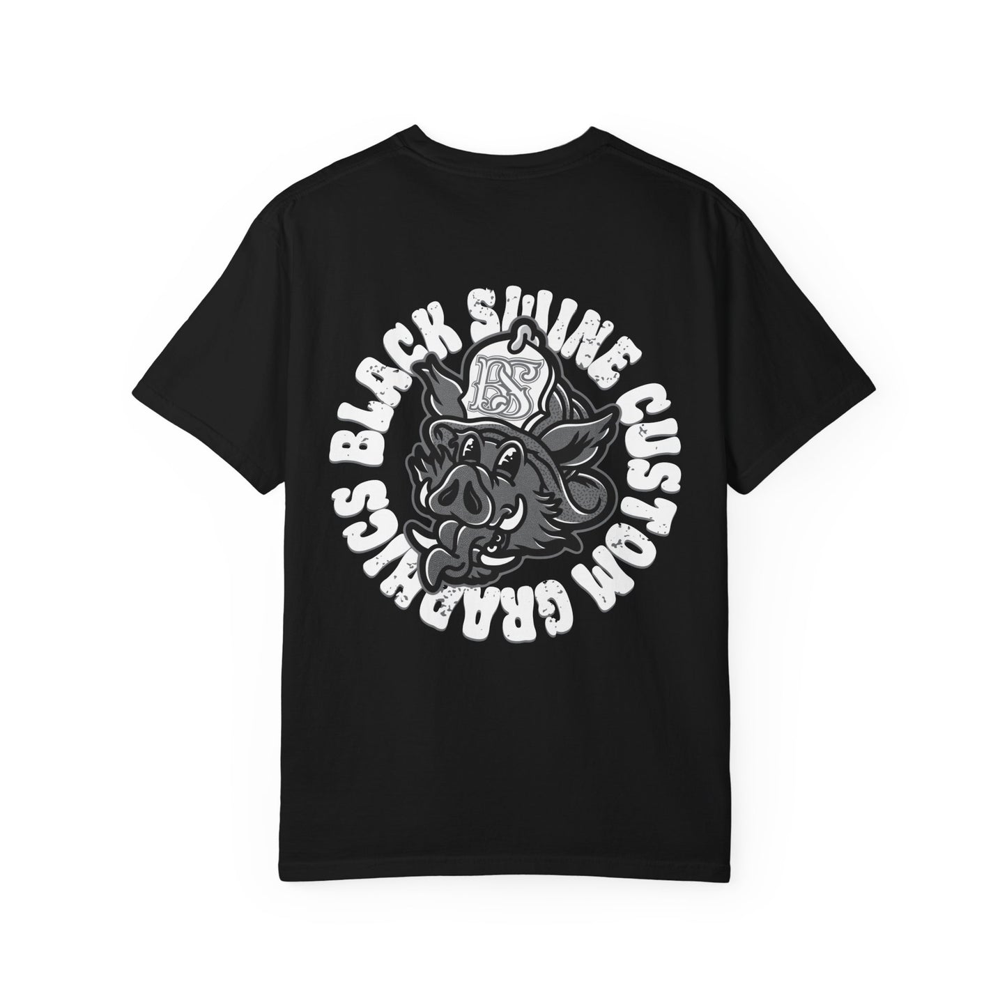 “OG” Black Swine Custom Graphics Logo T-shirt