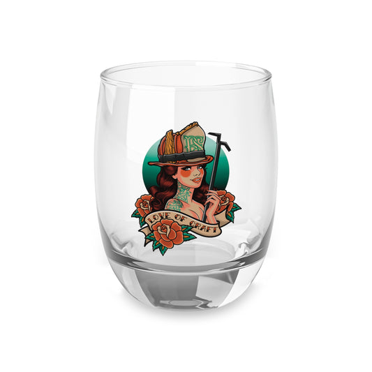 “Love of Craft” Whiskey Glass
