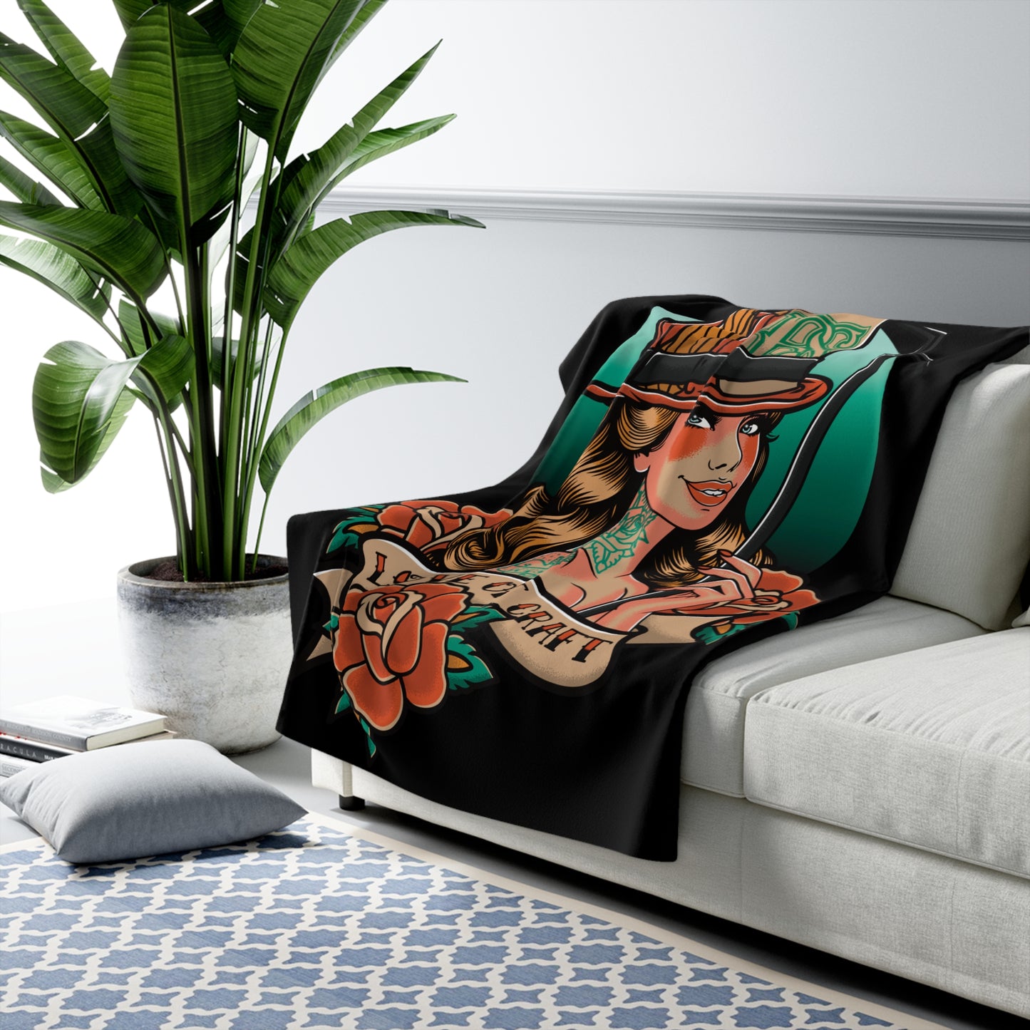 “Love of Craft” Fleece Blanket